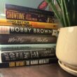 a stack of books