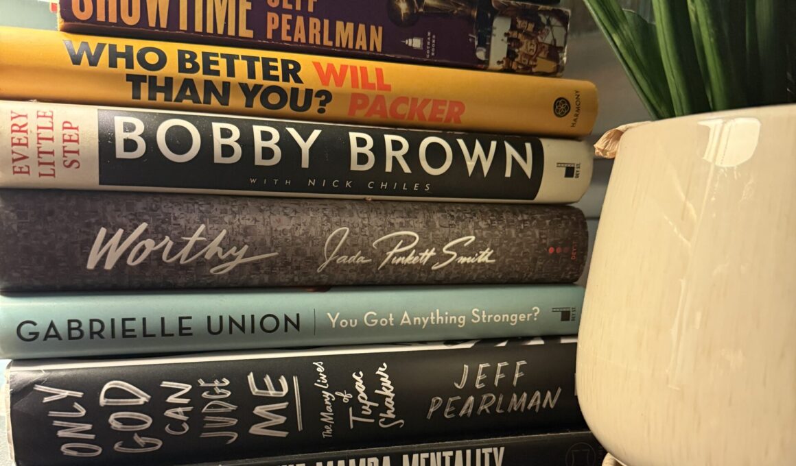 a stack of books